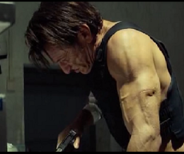 Arms like Sean Penn in the Gunman